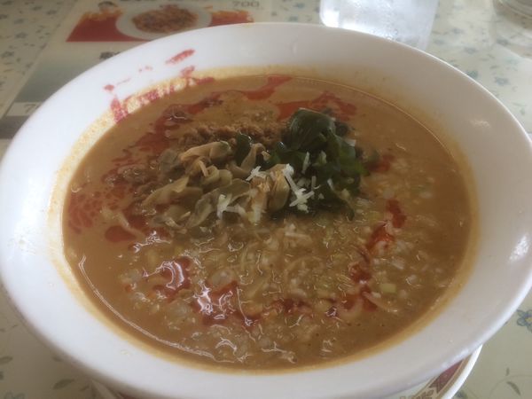 「担々麺」@中華料理 ぼん天 東村山店の写真