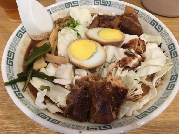 「太肉麺大盛」@桂花ラーメン 新宿西口店の写真