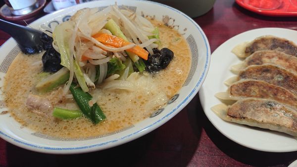 「野菜たっぷりタンメン」@食堂拓美の写真
