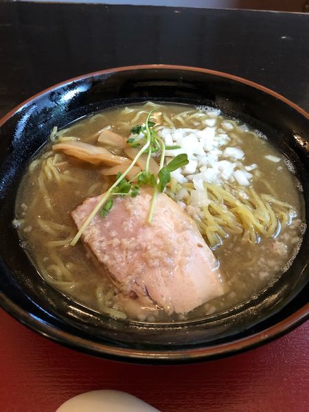 「燕三条系濃厚煮干ラーメン 大盛り」@ラーメンハウスにぼ兄弟の写真