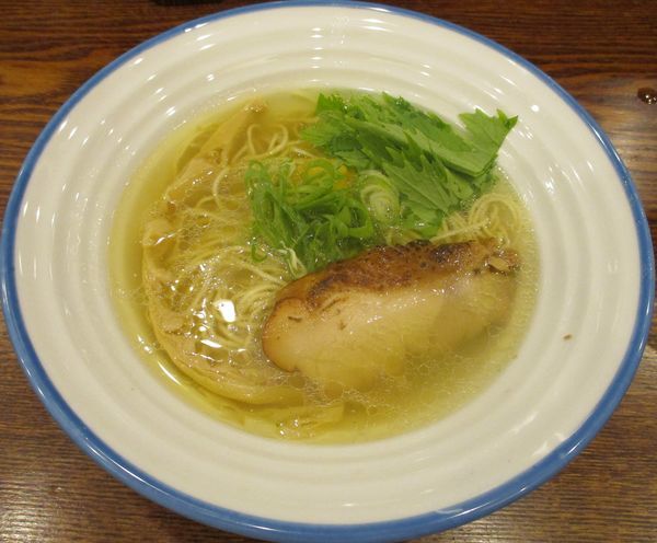 「潮そば　750円」@麺宿 志いなの写真