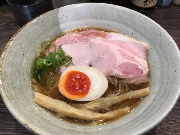 「冷やし煮干そば」@中華そば 無限の写真