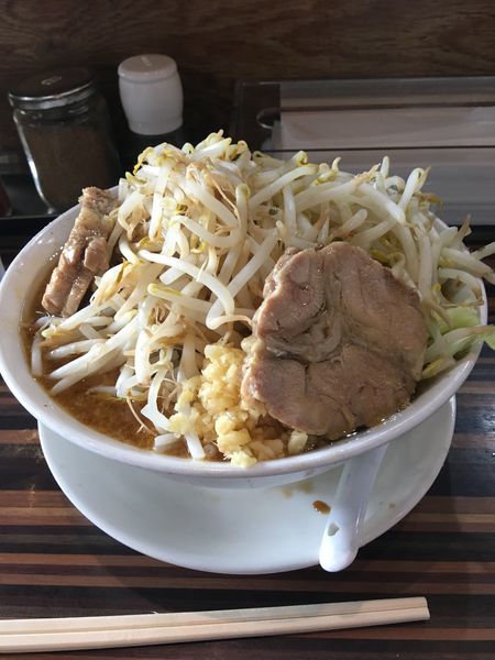 「ニンニクヤサイ(大) 820円」@狼煙屋の写真