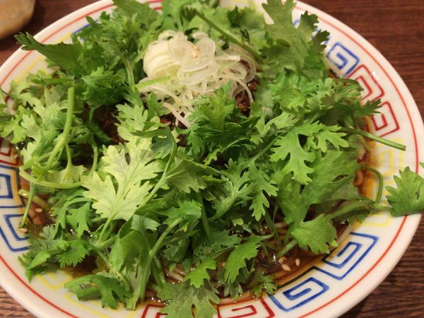 「限定：SAITOU拉麺店的パクチータンタン麺900円+パクチ」@SAITOU拉麺店の写真