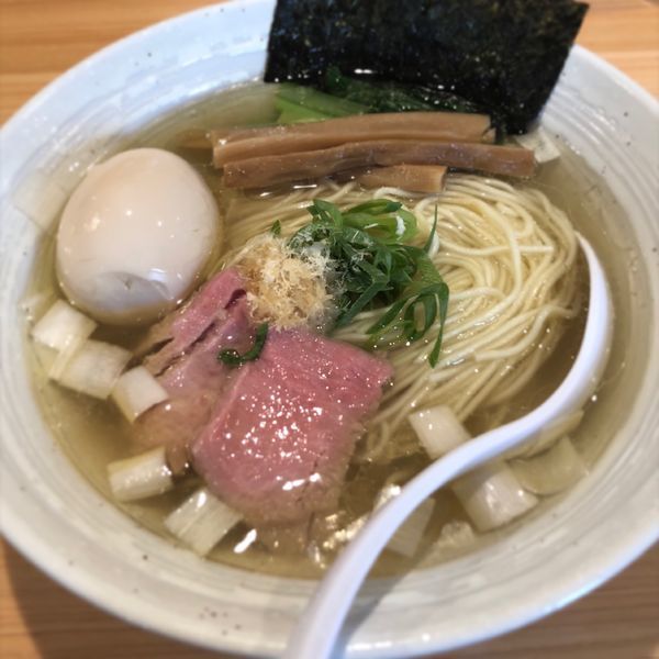 「味玉らぁ麺 塩」@麺屋 さくら井の写真