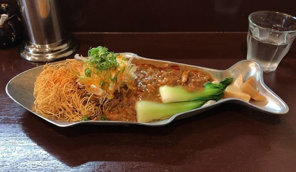 「冷熱パリツル汁なし担々麺(限定60食)850円」@らーめん 五ノ神精肉店 煮干し編の写真