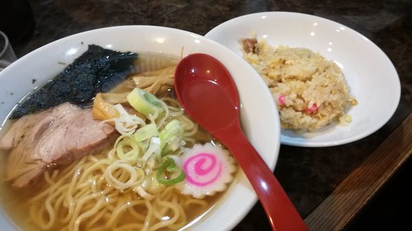 「ひがしセット（チャーハンセット）」@らーめん超ひがし皐月の写真