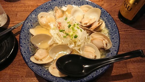 「はまぐりラーメン 大盛」@和風楽麺 四代目 ひのでやの写真