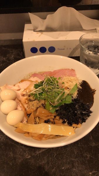 「濃厚煮干しまぜそば」@中華SOBA にぼ乃詩の写真