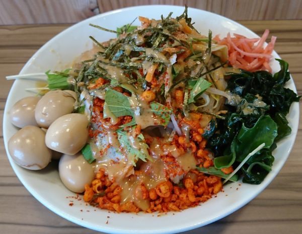 「冷やし中華」@火の豚 南越谷駅前店の写真