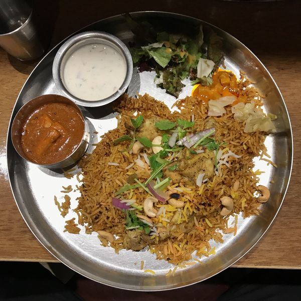 「チキンビリヤニプレート Lサイズ」@エリックサウスの写真