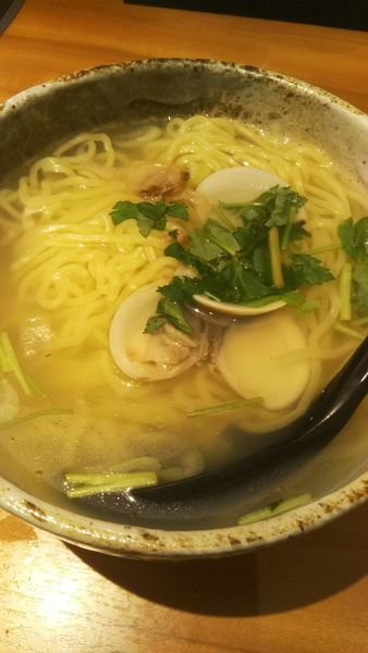 「はまぐりラーメン　830円」@焼肉 乙ちゃん 大森ベルポート店の写真