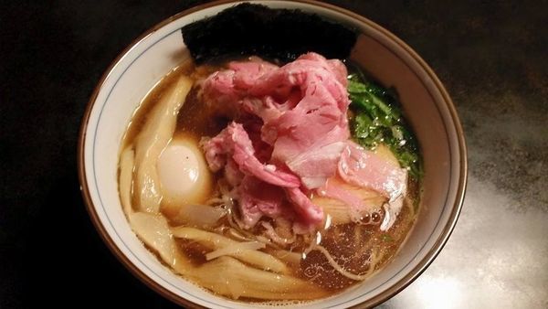 「特製煮干しそば」@中華そば 四つ葉の写真