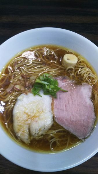 「中華そば　750円」@中華そば 梟の写真