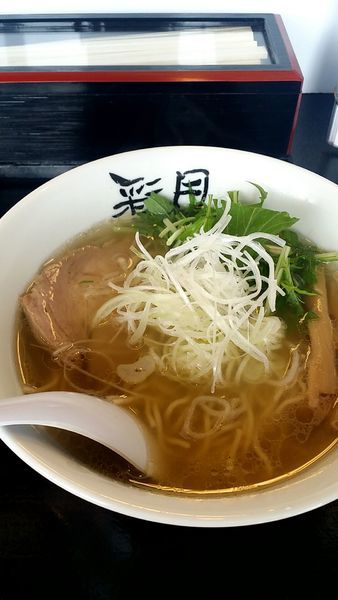 「塩ラーメン 全粒粉麺」@麺屋彩月の写真