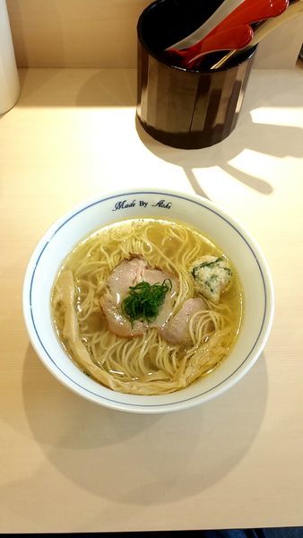 「塩ラーメン」@中華蕎麦 あお木 secondの写真