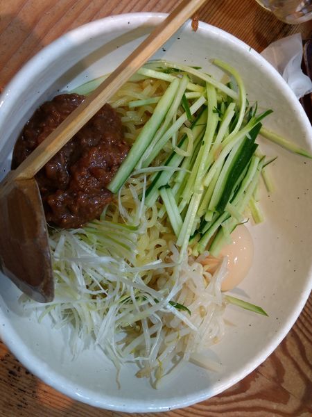 「じゃじゃ麺」@無双 赤坂店の写真