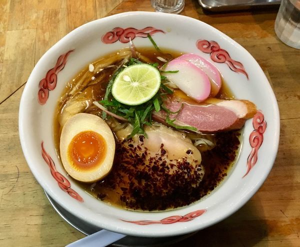 「冷やし流星プレミアム【限定】1050円」@流星軒の写真