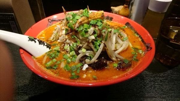 「もやしカラシビ味噌らー麺950円」@カラシビ味噌らー麺 鬼金棒 池袋店の写真