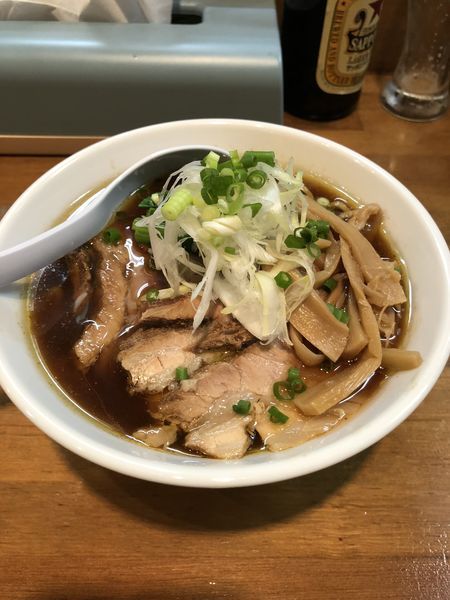 「船橋ソースラーメン+チャーシュー」@麺処ゆきちの写真