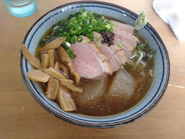 「６月限定　冷やし鴨」@MENYA 食い味の道有楽の写真