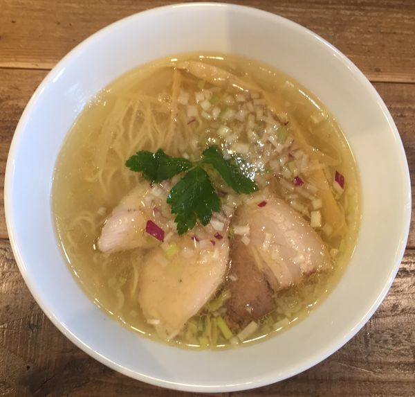 「塩ラーメン820円」@Ramen Free Birdsの写真
