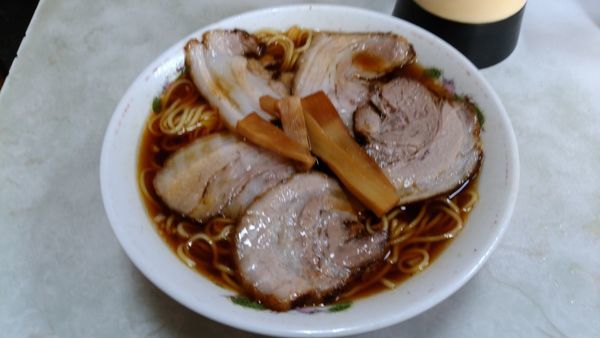「チャーシュー麺大盛り」@中華そば すずきの写真
