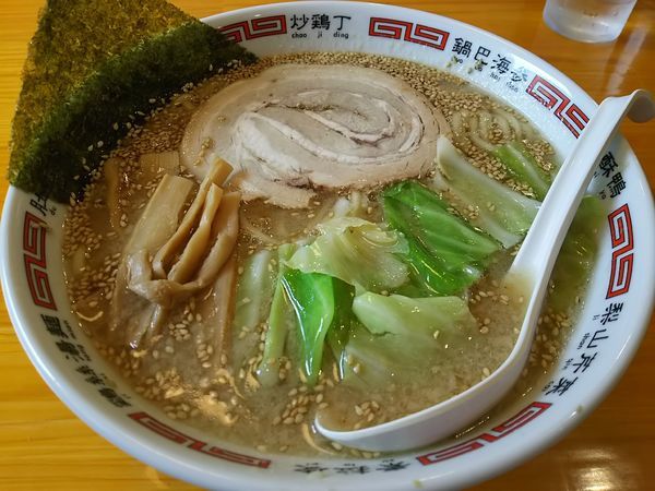 「ぶたそば　（麺大盛り）」@さくら食堂の写真