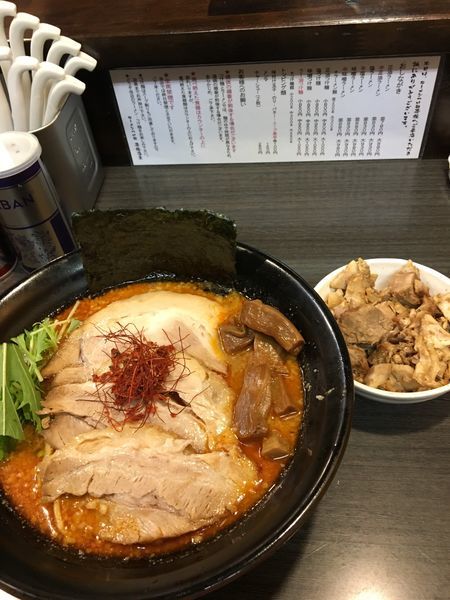 「辛味噌ラーメン」@ラーメンつけ麺 奔放の写真