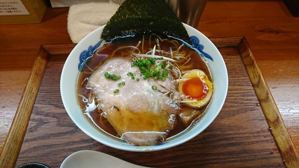 「支那そば黒」@猪一の写真