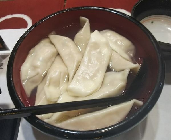 「水餃子ダブル（12個）680円」@宇都宮餃子元祖宇味家 宇都宮駅前店の写真