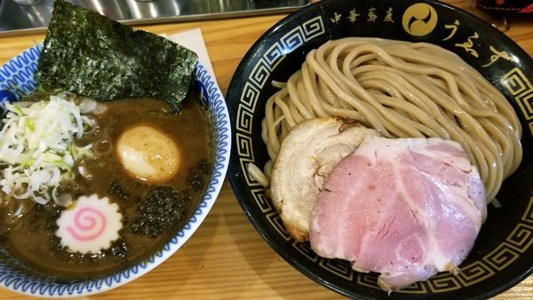 「つけ味玉(並)チャーシューご飯」@中華蕎麦うゑずの写真