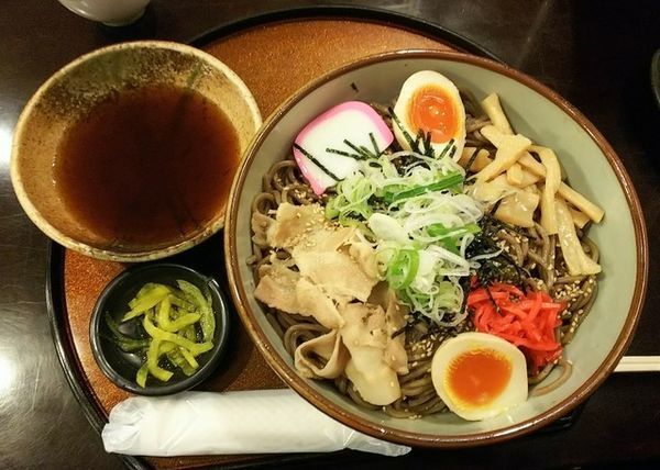 「あらぶらそば750円」@そば処 ひろの写真