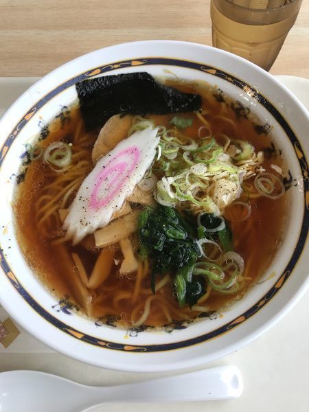 「しょうゆらーめん」@お食事処 さくら亭の写真