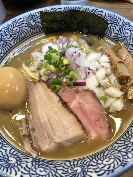 「味玉極上煮干しそば ¥880」@煮干しつけ麺 宮元の写真