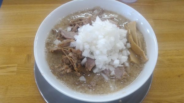 「中華そば　肉　玉葱」@中華そば136の写真