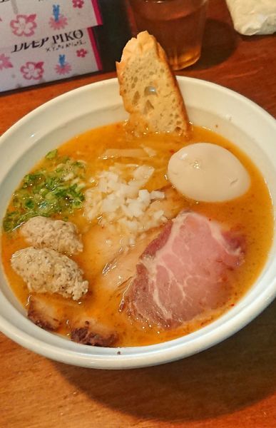 「鶏そば 塩 特製トッピング」@はりけんラーメンの写真