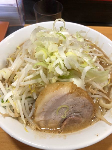 「らーめん豚１枚+節券+ネギマシ」@ちばから 郡山店の写真
