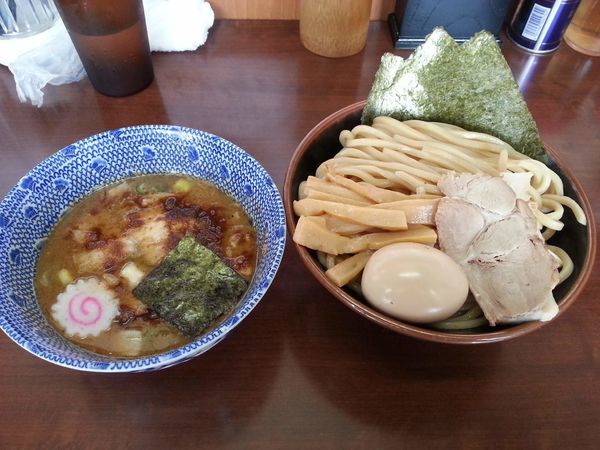 「豚玉つけめん」@次念序の写真