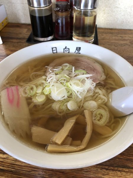 「ラーメン」@青竹手打ちラーメン 日向屋の写真