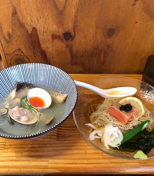 「冷しさかなボーイズ」@中華そば よしかわの写真