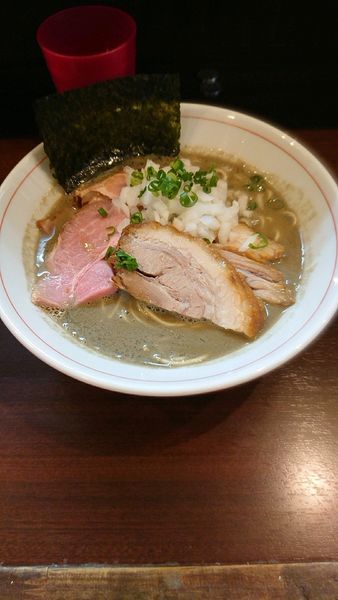 「濃厚煮干蕎麦 チャーシュートッピング ＋和え玉」@零一弐三の写真