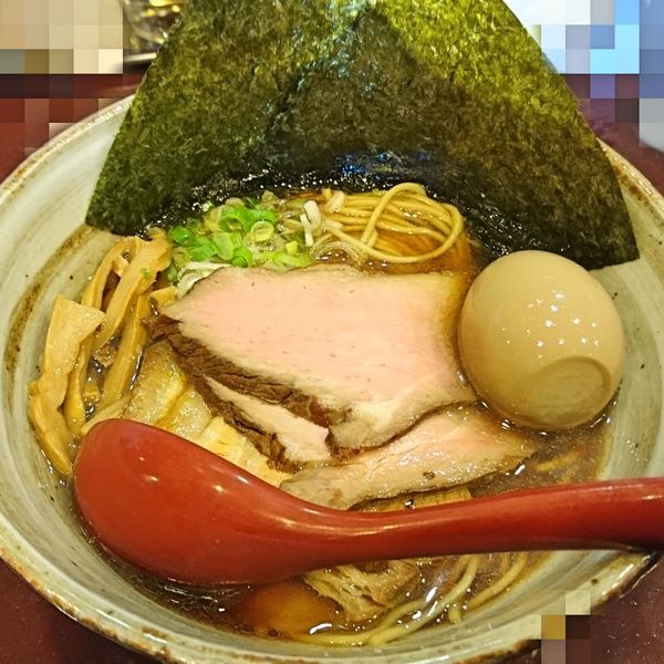 「特製煮干しそば　1050」@麺屋 照の坊の写真