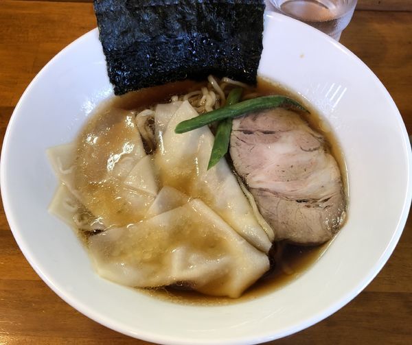 「ワンタン麺（￥1100）」@自然派創作料理 みかくやの写真