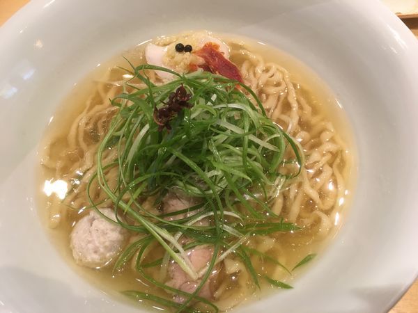 「塩そば1000円」@饗 くろ㐂の写真