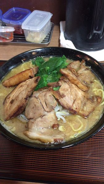 「チャーシュー麺チャーハンセット」@楽萬家の写真