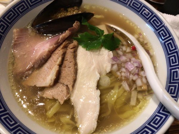 「貝だし塩そば850円」@だし廊 -DASHIRO-の写真