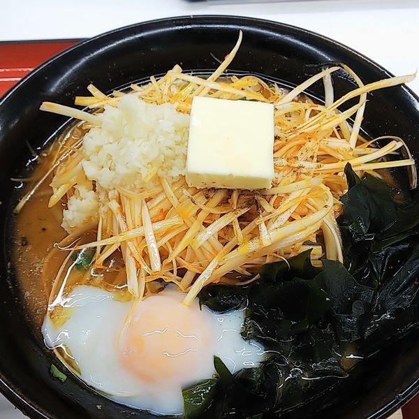 「ネギスタミナラーメンニンニク多め」@くるまやラーメン 東村山店の写真