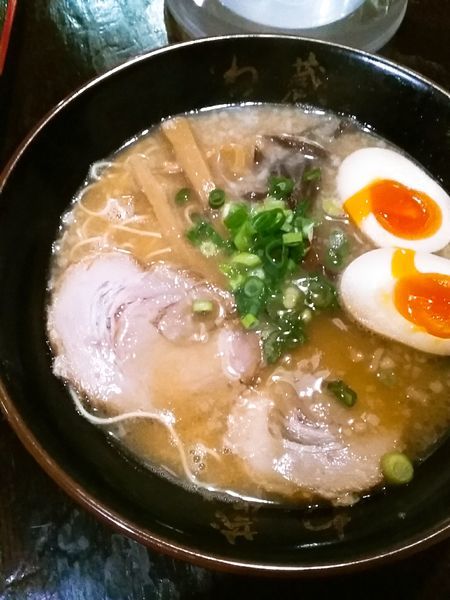 「味たまラーメン」@博多とんこつラーメン わ蔵 板橋本店の写真