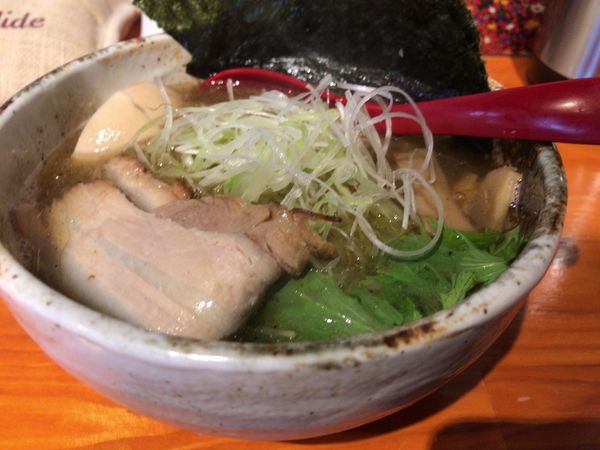 「焼きあごラーメン800円」@麺屋 へうげものの写真